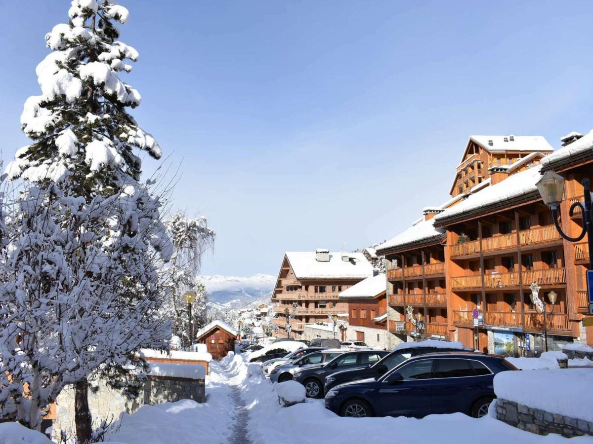 Appartement 3 Pieces Avec Balcon, Parking Et Wifi, Proche Du Centre De Meribel, Pour 7 Personnes - Fr-1-180-211 Exterior photo